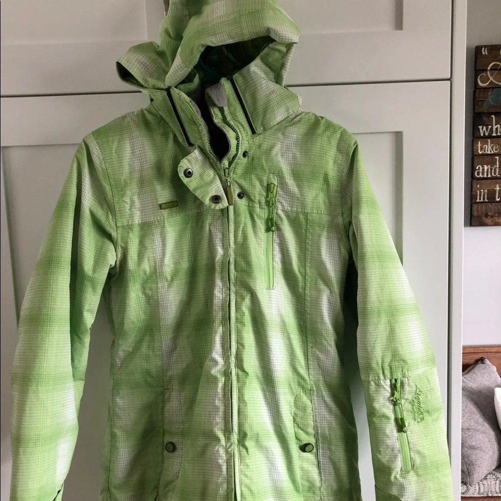 Waterproof liquid venture jacket